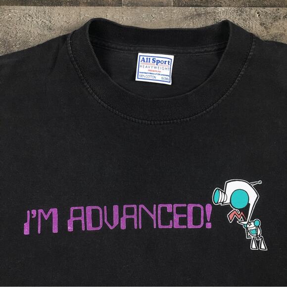 Rare Vintage 2002 Invader Zim Gir Small Mall Goth Emo Cyber Grunge Hot Topic Y2K - Picture 6 of 16